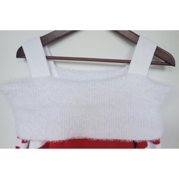 Holiday Time Dress XXL 20 Womens Mrs. Claus Elf Ugly Sweater Dress Christmas - Picture 6 of 14